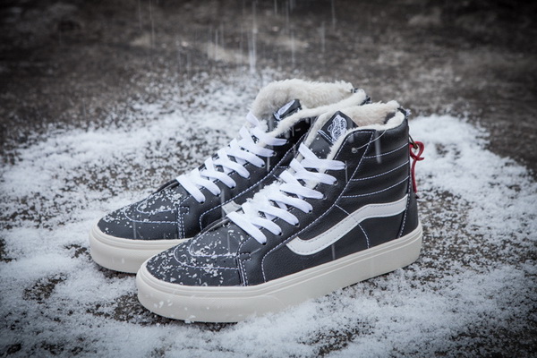 Vans High Top Shoes Women--024